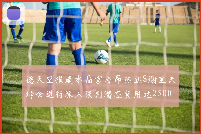 德天空报道水晶宫与昂热就S谢里夫转会进行深入谈判潜在费用达2500万欧元